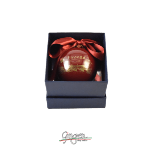 Christmas Ornament – “A Piece of Italy” – Gold Monuments of Florence