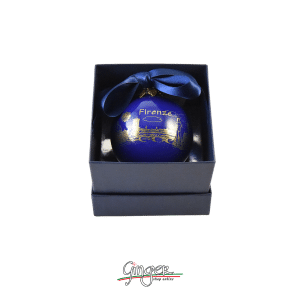 Christmas Ornament – “A Piece of Italy” – Gold Monuments of Florence