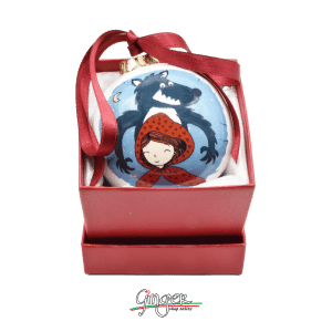 Christmas Ornament – Little Red Riding Hood and the Wolf