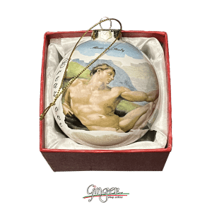 Christmas Ornament – "The Creation of Adam" by Michelangelo